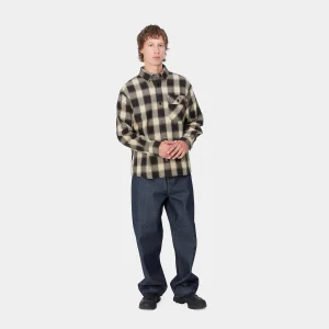 Carhartt WIP Hemden>L/S Witten Shirt Witten Check, Wall