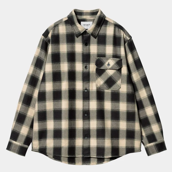 Carhartt WIP Hemden>L/S Witten Shirt Witten Check, Wall