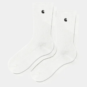 Carhartt WIP Accessoires | Accessoires>Madison Pack Socks White / Black + White / Black