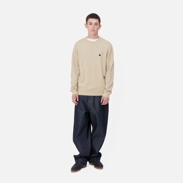 Carhartt WIP Strick>Madison Sweater Wall / Black