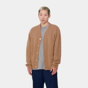 Carhartt WIP Strick>Merton Cardigan Peanut