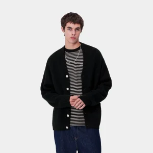 Carhartt WIP Strick>Merton Cardigan Black