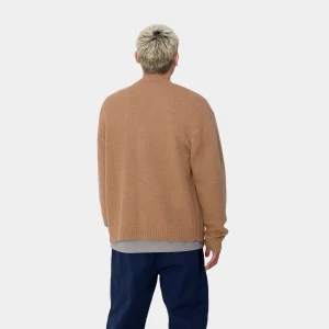 Carhartt WIP Strick>Merton Cardigan Peanut