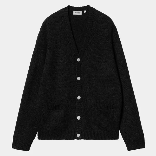 Carhartt WIP Strick>Merton Cardigan Black