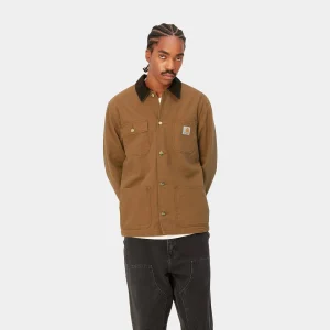 Carhartt WIP Jacken & Mäntel>Michigan Coat (Summer) Hamilton Brown / Tobacco