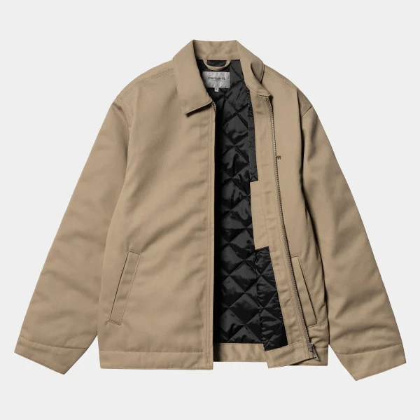 Carhartt WIP Jacken & Mäntel>Module Script Jacket Leather / Black