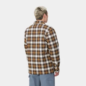 Carhartt WIP Jacken & Mäntel | Hemden>Monahan Shirt Jac Monahan Check, Hamilton Brown