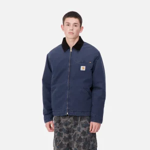 Carhartt WIP Jacken & Mäntel>OG Detroit Jacket (Winter) Air Force Blue / Black