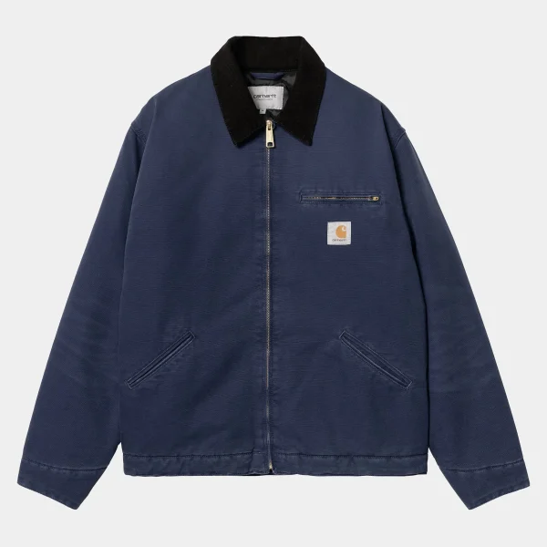 Carhartt WIP Jacken & Mäntel>OG Detroit Jacket (Winter) Air Force Blue / Black