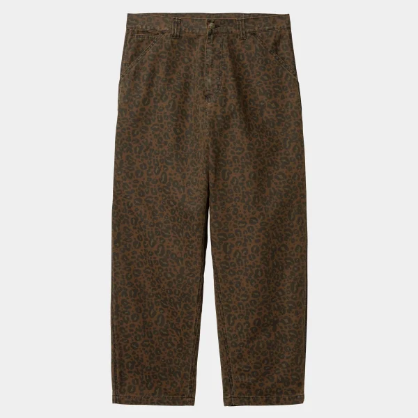 Carhartt WIP Hosen>OG Single Knee Pant Camo Leo, Tamarind / Tamarind