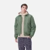 Carhartt WIP Jacken & Mäntel>Olten Bomber Duck Green / Turmeric