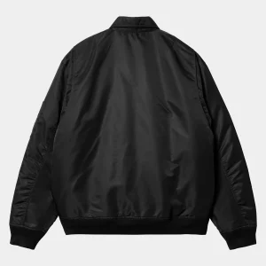 Carhartt WIP Jacken & Mäntel>Olten Bomber Black / Turmeric