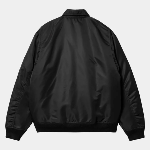 Carhartt WIP Jacken & Mäntel>Olten Bomber Black / Turmeric