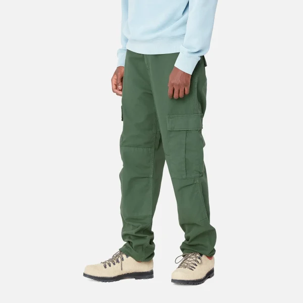 Carhartt WIP Hosen>Regular Cargo Pant Duck Green