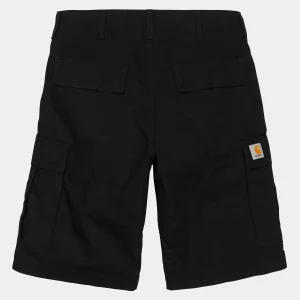 Carhartt WIP Shorts & Badehosen>Regular Cargo Short Black