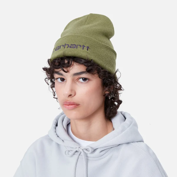 Carhartt WIP Accessoires | Accessoires>Script Beanie Capulet / Aura