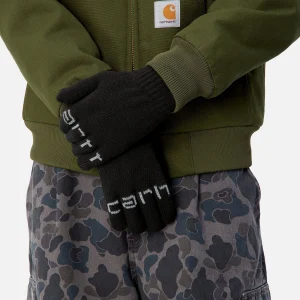 Carhartt WIP Accessoires | Accessoires>Script Gloves Black / Grey Heather