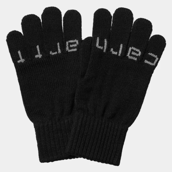 Carhartt WIP Accessoires | Accessoires>Script Gloves Black / Grey Heather