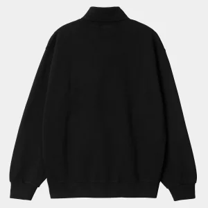 Carhartt WIP Sweats>Script Mockneck Sweat Black