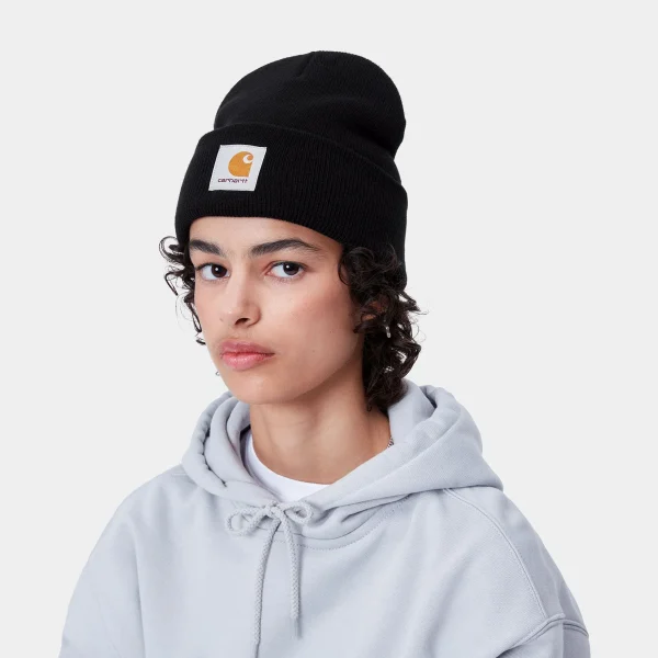 Carhartt WIP Accessoires | Accessoires>Short Watch Hat Black