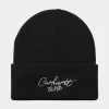 Carhartt WIP Accessoires | Accessoires>Signature Beanie Black / Wax