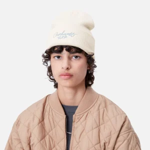 Carhartt WIP Accessoires | Accessoires>Signature Beanie Natural / Dusty Ice