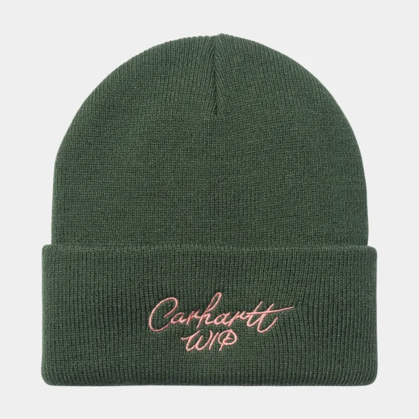 Carhartt WIP Accessoires | Accessoires>Signature Beanie Sycamore Tree / Dusty Rose