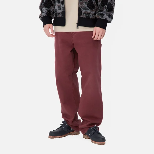 Carhartt WIP Hosen>Single Knee Pant Malbec