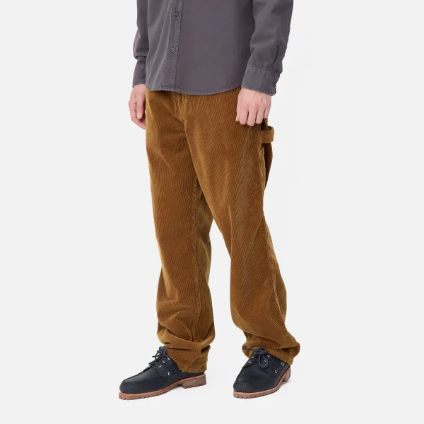 Carhartt WIP Hosen>Single Knee Pant Deep H Brown