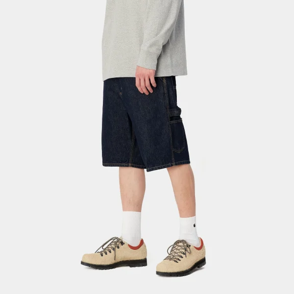 Carhartt WIP Denim | Shorts & Badehosen>Single Knee Short Blue