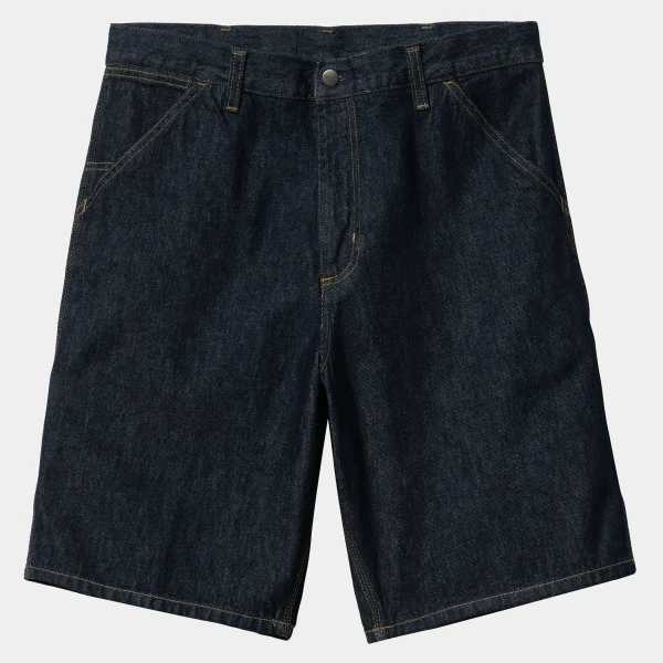 Carhartt WIP Denim | Shorts & Badehosen>Single Knee Short Blue