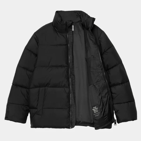 Carhartt WIP Jacken & Mäntel>Springfield Jacket Black / Misty Grey