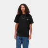 Carhartt WIP T-Shirts & Polos>S/S American Script T-Shirt Black