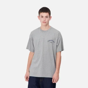 Carhartt WIP T-Shirts & Polos>S/S Archivo T-Shirt Grey Heather