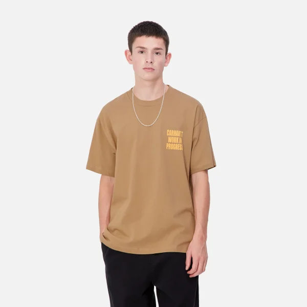 Carhartt WIP T-Shirts & Polos>S/S Archivo T-Shirt Peanut