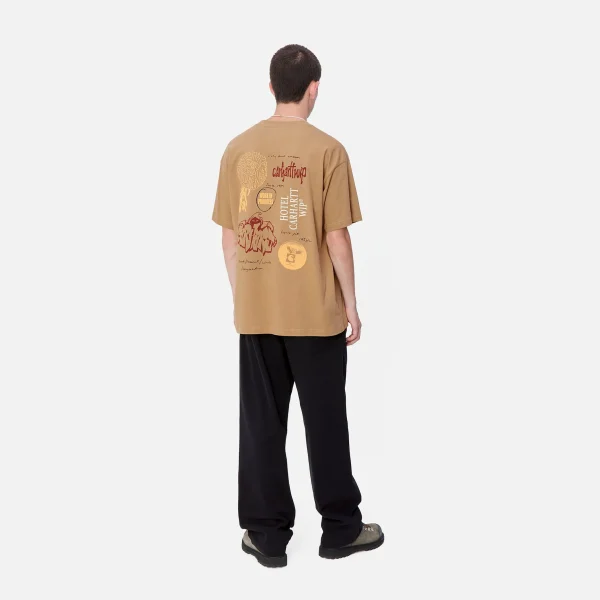 Carhartt WIP T-Shirts & Polos>S/S Archivo T-Shirt Peanut