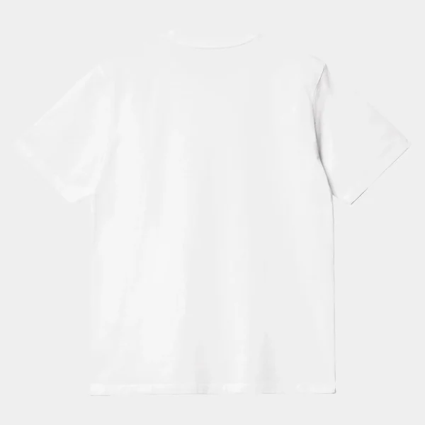 Carhartt WIP T-Shirts & Polos>S/S Base T-Shirt White / Black