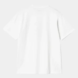 Carhartt WIP T-Shirts & Polos>S/S Basics T-Shirt White / Black