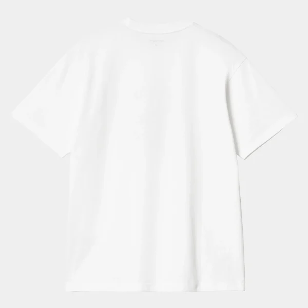 Carhartt WIP T-Shirts & Polos>S/S Basics T-Shirt White / Black