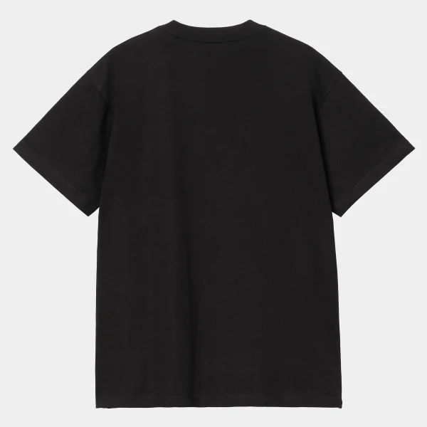 Carhartt WIP T-Shirts & Polos>S/S Basics T-Shirt Black / White