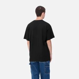 Carhartt WIP T-Shirts & Polos>S/S BIB Overall T-Shirt Black