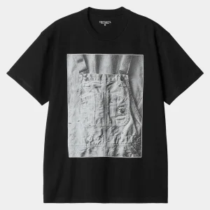 Carhartt WIP T-Shirts & Polos>S/S BIB Overall T-Shirt Black