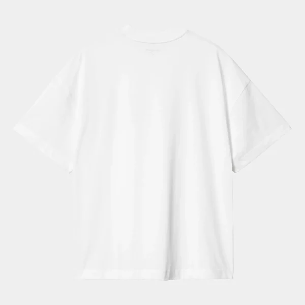 Carhartt WIP T-Shirts & Polos>S/S Body Of Work T-Shirt White / Black