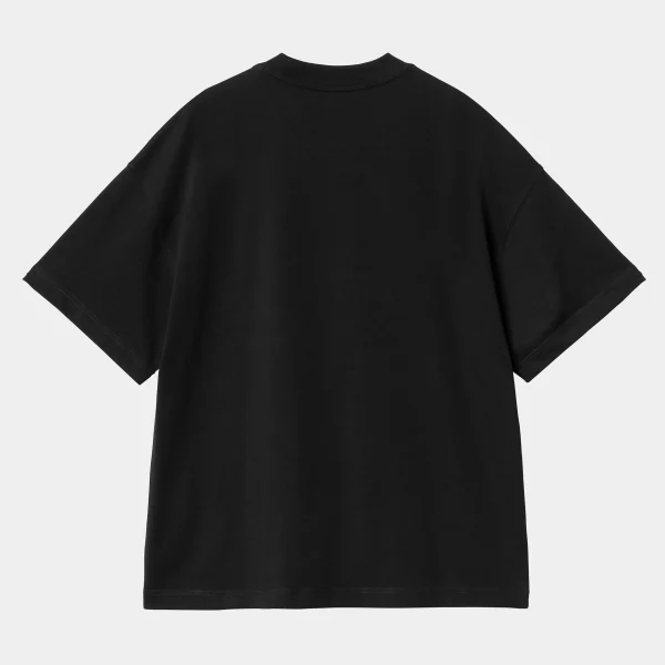 Carhartt WIP T-Shirts & Polos>S/S Body Of Work T-Shirt Black / White