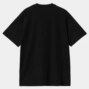 Carhartt WIP T-Shirts & Polos>S/S Brush WIP T-Shirt Black