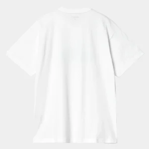 Carhartt WIP T-Shirts & Polos>S/S Brush WIP T-Shirt White