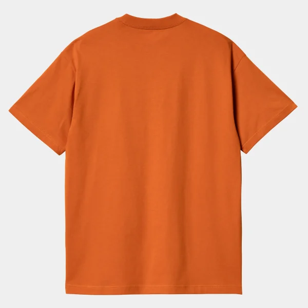 Carhartt WIP T-Shirts & Polos>S/S Brush WIP T-Shirt Turmeric