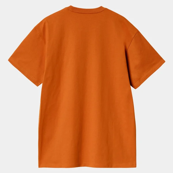 Carhartt WIP T-Shirts & Polos>S/S Chase T-Shirt Turmeric / Gold