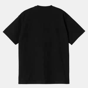 Carhartt WIP T-Shirts & Polos>S/S Clam T-Shirt Black