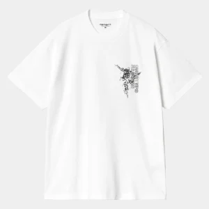 Carhartt WIP T-Shirts & Polos>S/S Coordinate 02 T-Shirt White